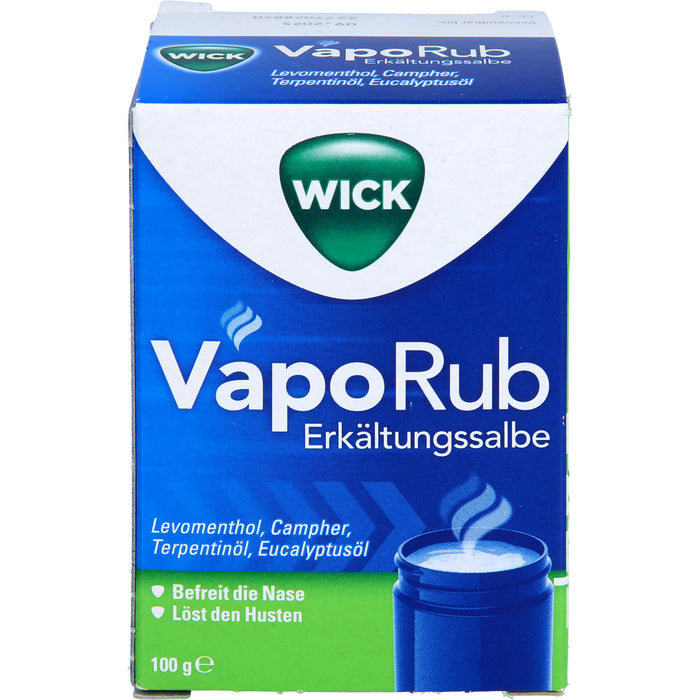 WICK VapoRub Erkältungssalbe, 100 g Salbe