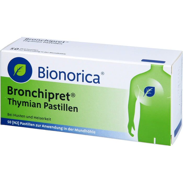 Bronchipret Thymian Pastillen bei Husten und Heiserkeit, 50 pc Pastilles