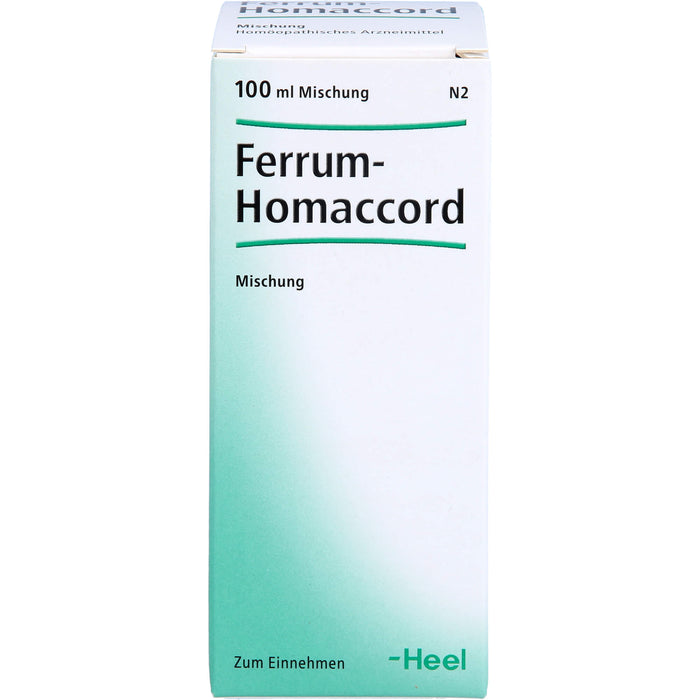 Ferrum-Homaccord Tropfen, 100 ml TRO