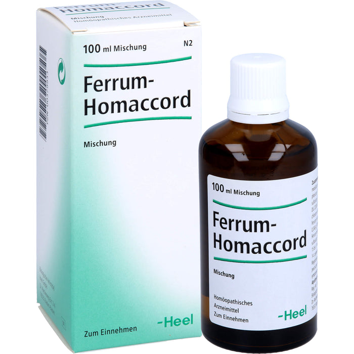 Ferrum-Homaccord Tropfen, 100 ml TRO