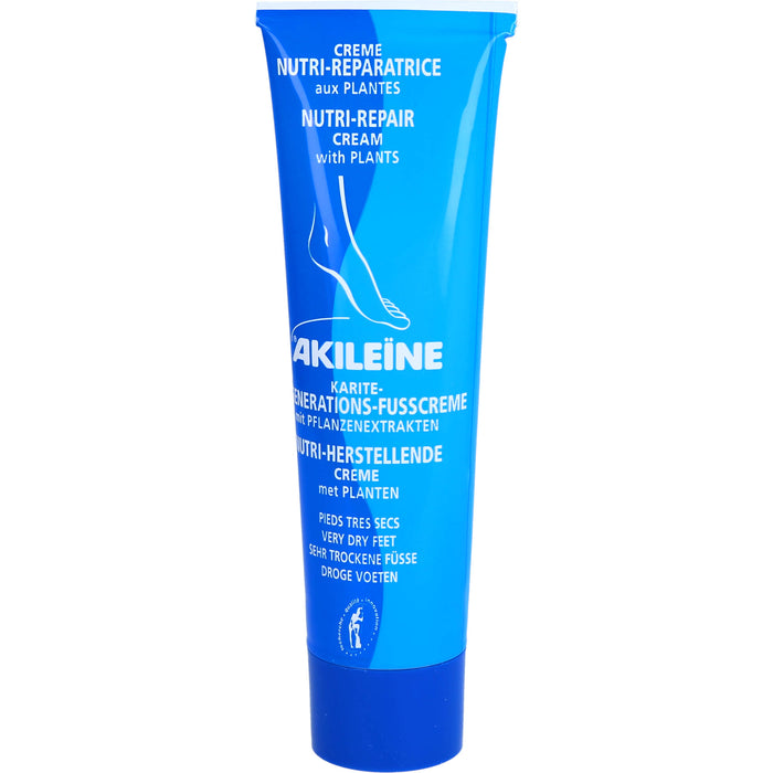 AKILEÏNE Karité-Regenerations-Fußcreme, 100 ml Crème