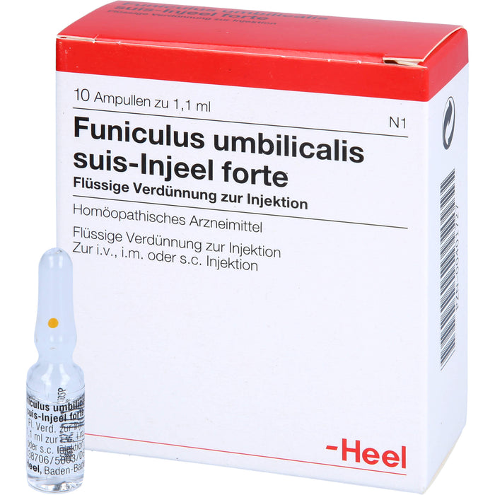 Funiculus umbilicalis suis-Injeel forte Inj.-Lsg., 10 St AMP