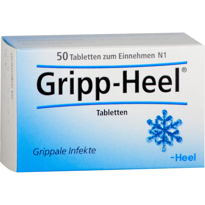 Gripp-Heel Tabletten bei grippalen Infekten, 50 pcs. Tablets