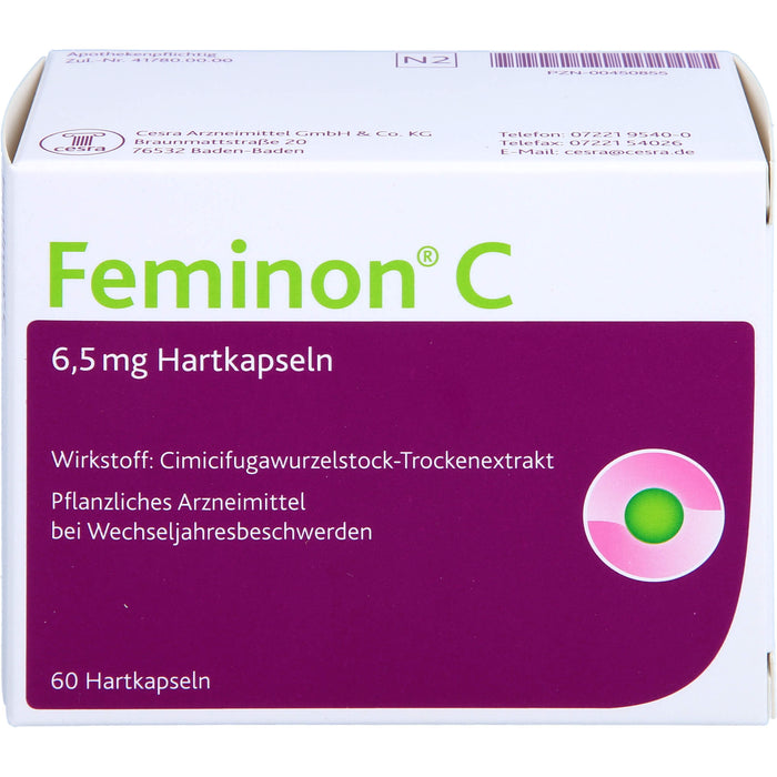 Feminon C 6,5 mg Hartkapsel, 60 pc Capsules