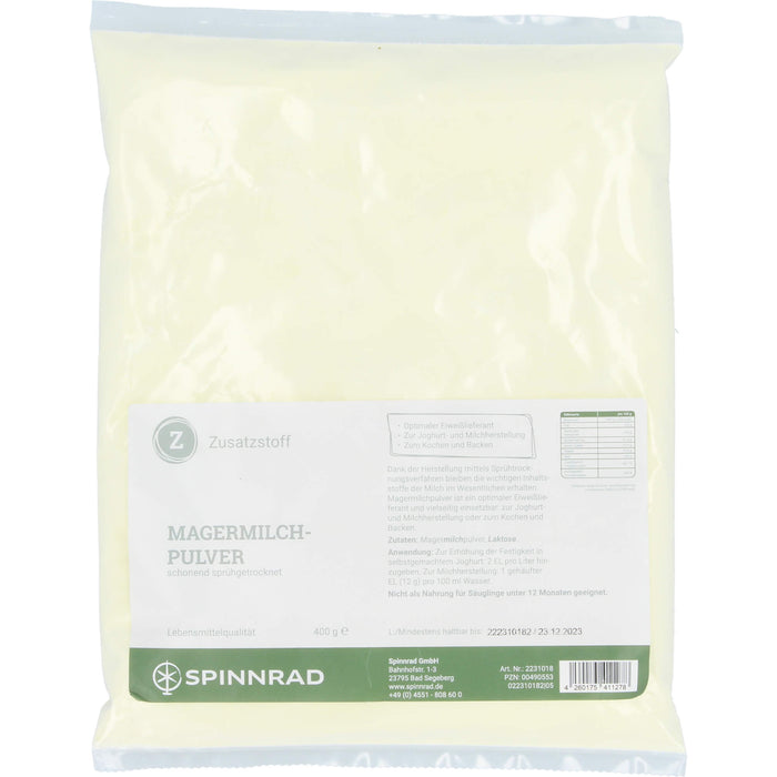 Magermilchpulver, 400 g PUL