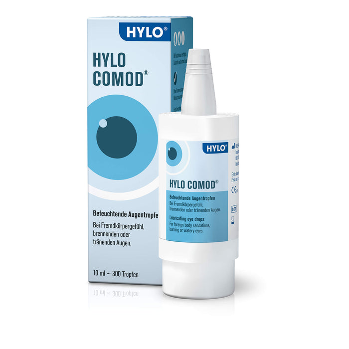 HYLO COMOD befeuchtende Augentropfen, 10 ml Solution