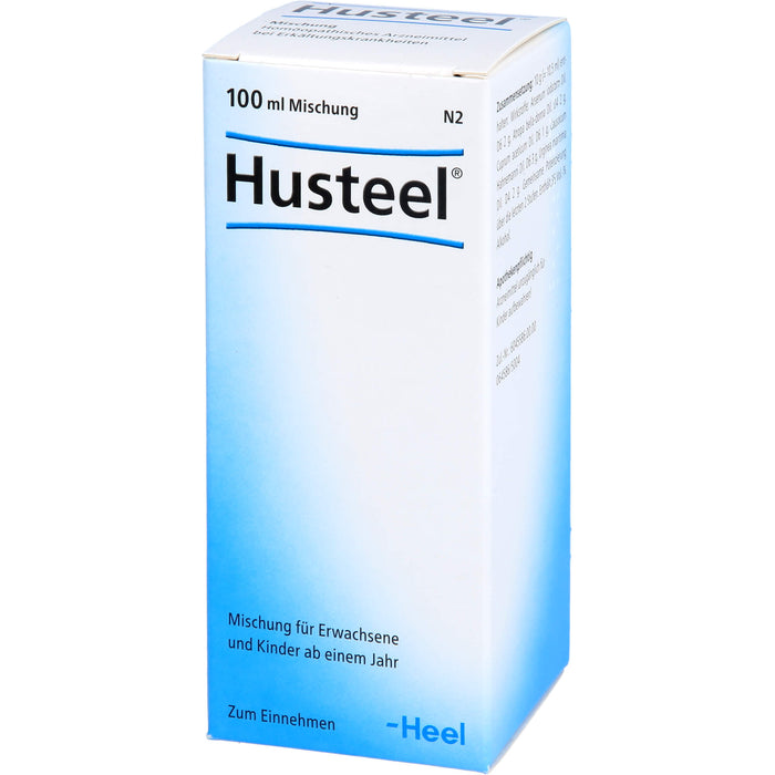 Husteel Tropfen bei Erkältungskrankheiten, 100 ml Lösung