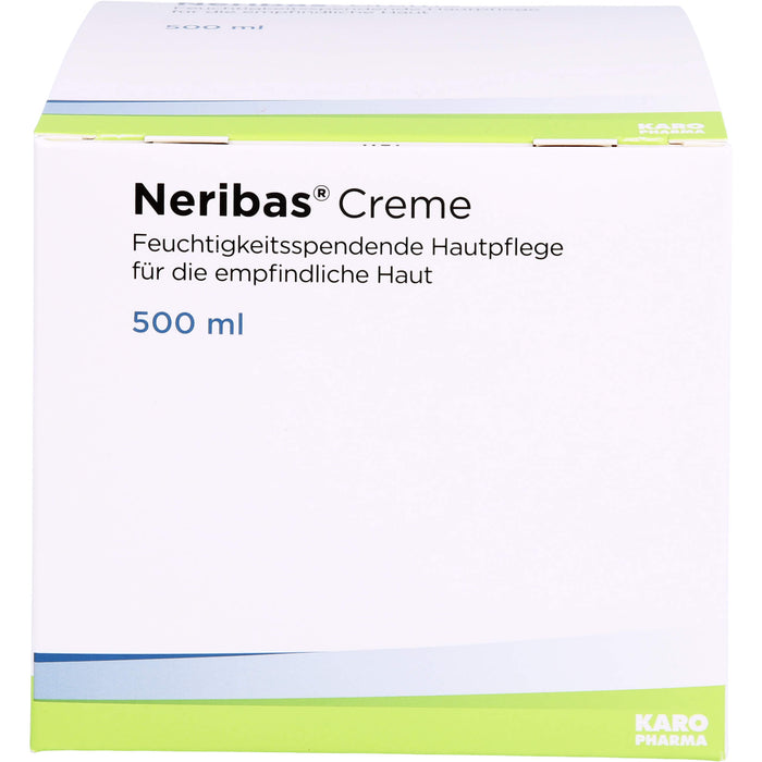 Neribas Creme feuchtigkeitsspendende Hautpflege für die empfindliche Haut, 500 ml Cream