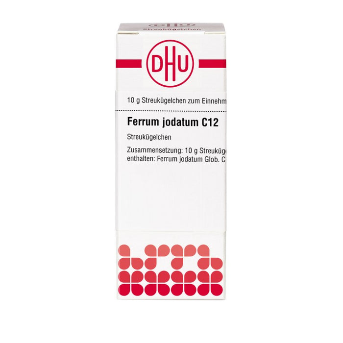 Ferrum jodatum C12 DHU Globuli, 10 g Globuli