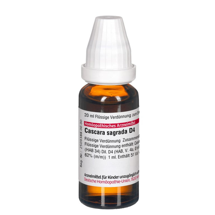 Cascara sagrada DHU D4 Dilution, 20 ml Lösung