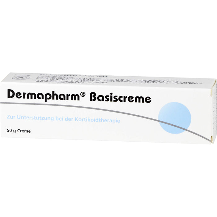 Dermapharm Basiscreme zur Unterstützung bei der Kortikoidtherapie, 50 g Cream