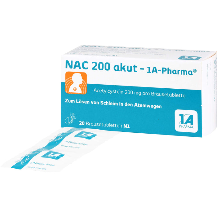 NAC 200 akut - 1 A Pharma, 20 St. Tabletten