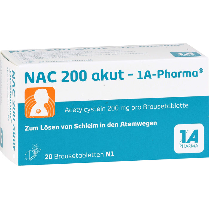 NAC 200 akut - 1 A Pharma, 20 St. Tabletten