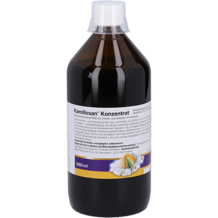 Kamillosan Konzentrat entzündungshemmend, krampflösend, wundheilungsverbessernd, 1000 ml Solution