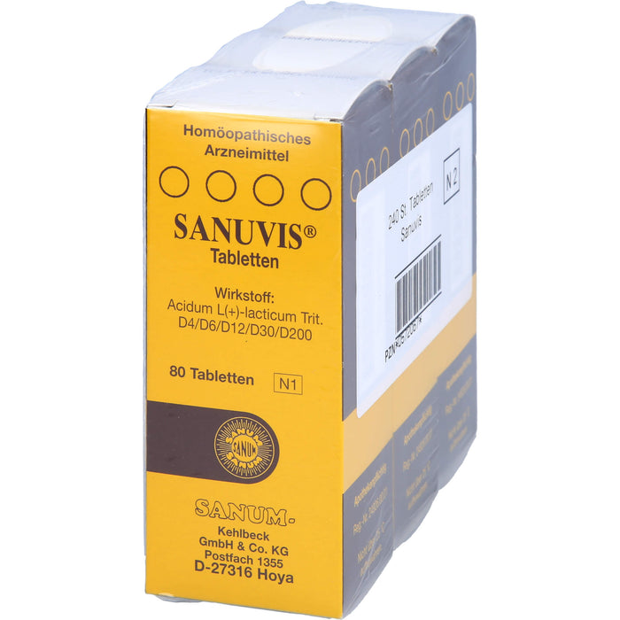 SANUM KEHLBECK Sanuvis Tabletten, 240 pcs. Tablets