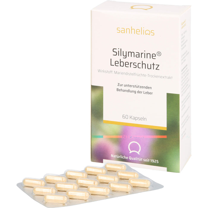 Silymarine Leberschutz-Kapseln, 60 St. Kapseln