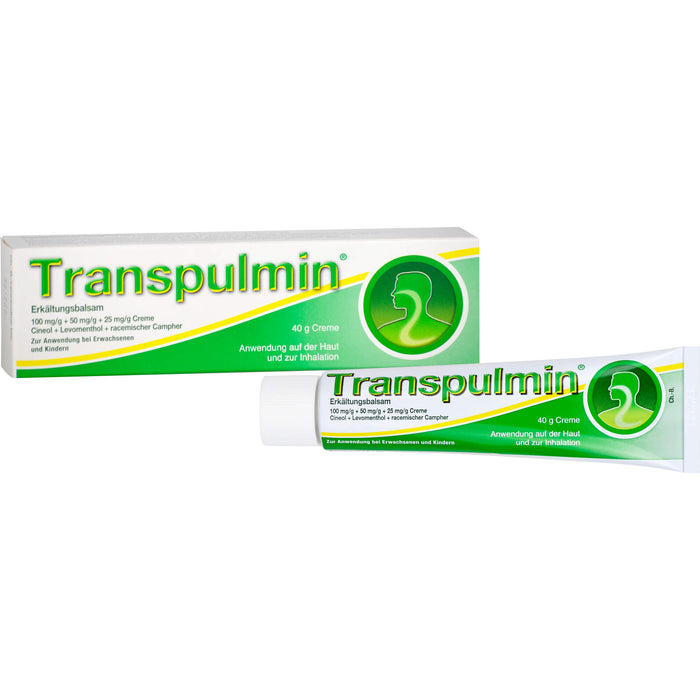 Transpulmin Erkältungsbalsam, 40 g Creme