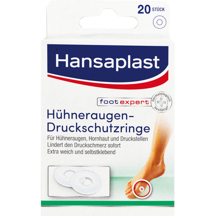 Hansaplast Hühneraugen-Druckschutzringe, 20 pcs. Patch