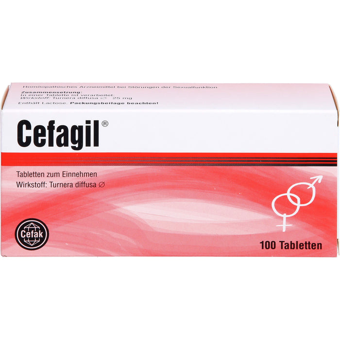 Cefagil Tabletten bei Störungen der Sexualfunktion, 100 pc Tablettes