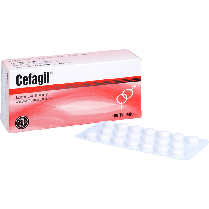 Cefagil Tabletten bei Störungen der Sexualfunktion, 100 St. Tabletten