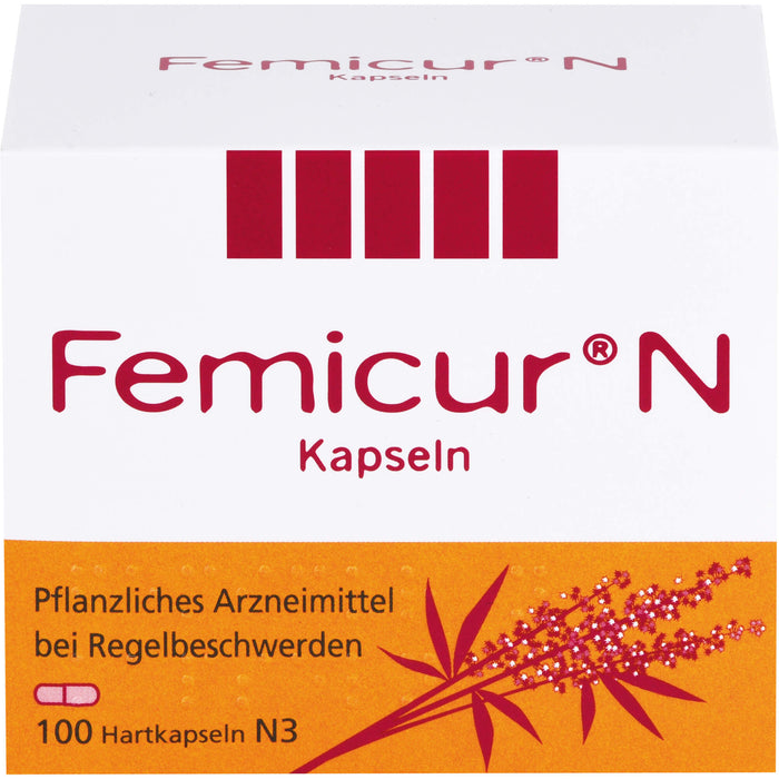 Femicur N Kapseln bei Regelbeschwerden, 100 pcs. Capsules