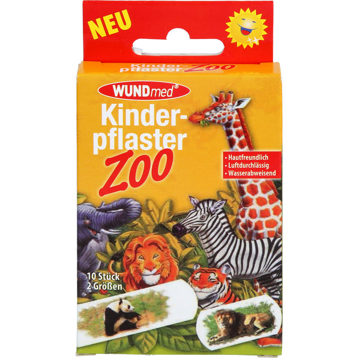 Kinderpflaster Zoo 2 Grössen, 10 St PFL