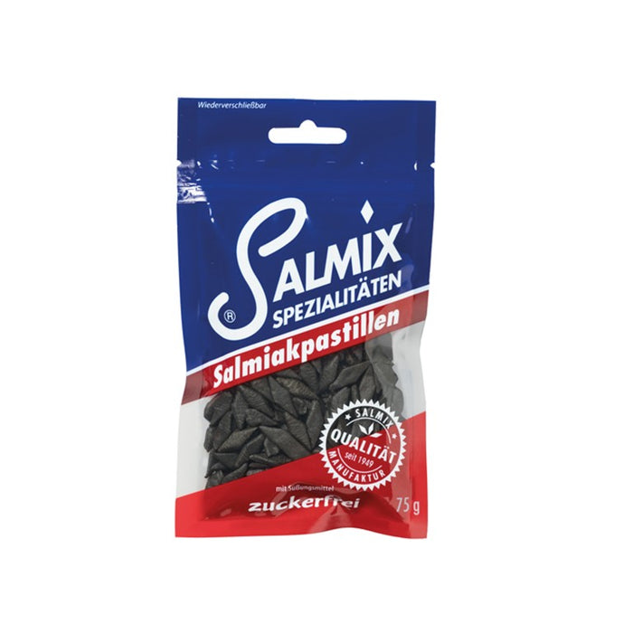 SALMIX zuckerfrei Salmiakpastillen, 75 g Pastilles