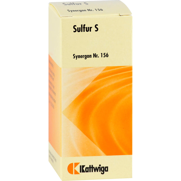 Synergon Komplex 156 Sulfur S Tropfen, 50 ml TRO