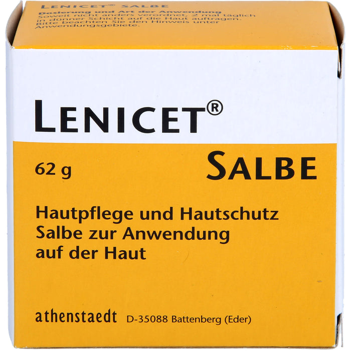 Lenicet Salbe zum Schutz der Haut, 62 g Salbe