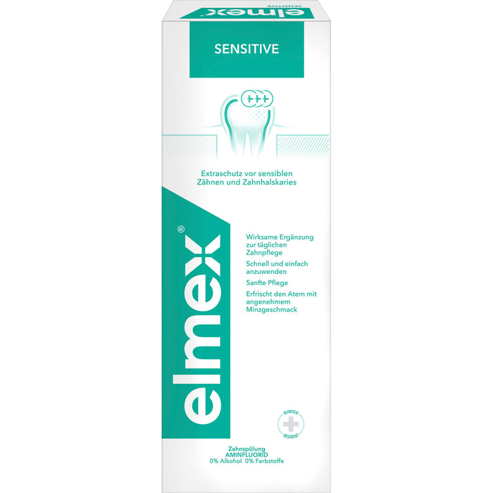 Elmex Sensitive Zahnspülung, 400 ml Solution