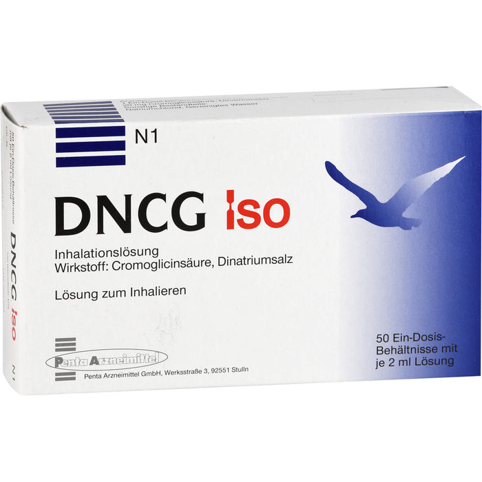 DNCG Iso Inhalationslösung, 50 pcs. Ampoules