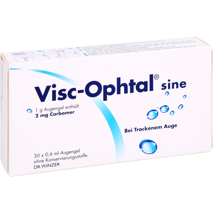 DR.WINZER Visc-Ophtal sine Augengel bei trockenem Auge, 30 pcs. Gel