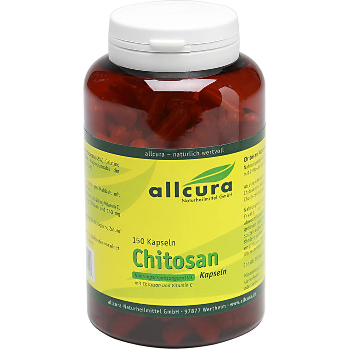 allcura Chitosan Kapseln, 150 pc Capsules