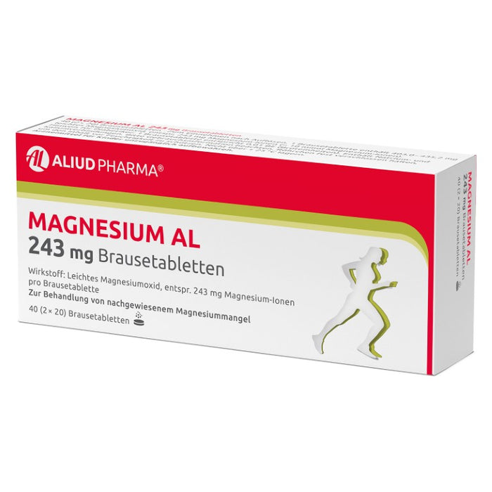 Magnesium AL 243 mg Brausetabletten, 40 pc Tablettes