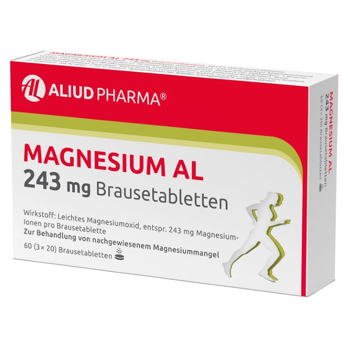 Magnesium AL 243 mg Brausetabletten, 60 pc Tablettes