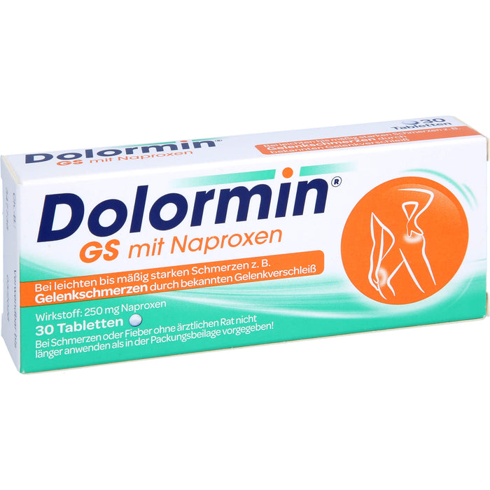 Dolormin GS mit Naproxen Tabletten, 30 pcs. Tablets