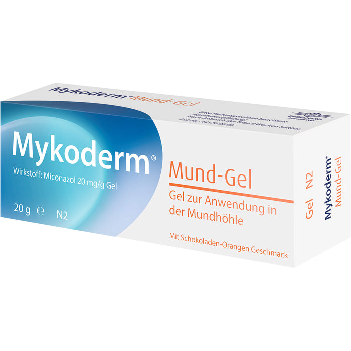 Mykoderm Mund-Gel bei Hefepilzinfektionen der Mundschleimhaut, 20 g Gel