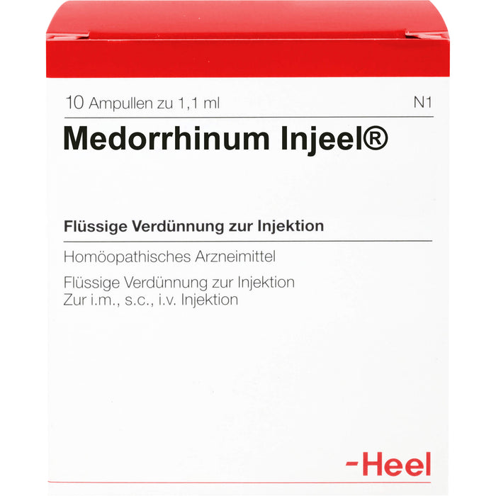 Medorrhinum Injeel Amp., 10 pc Ampoules