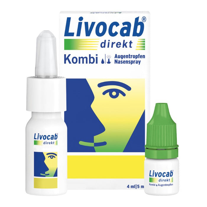 Livocab direkt Kombi Augentropfen und Nasenspray, 1 pcs. Combipack