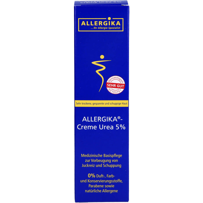 ALLERGIKA Creme Urea zur Vorbeugung von Juckreiz und Schuppung, 100 ml Creme