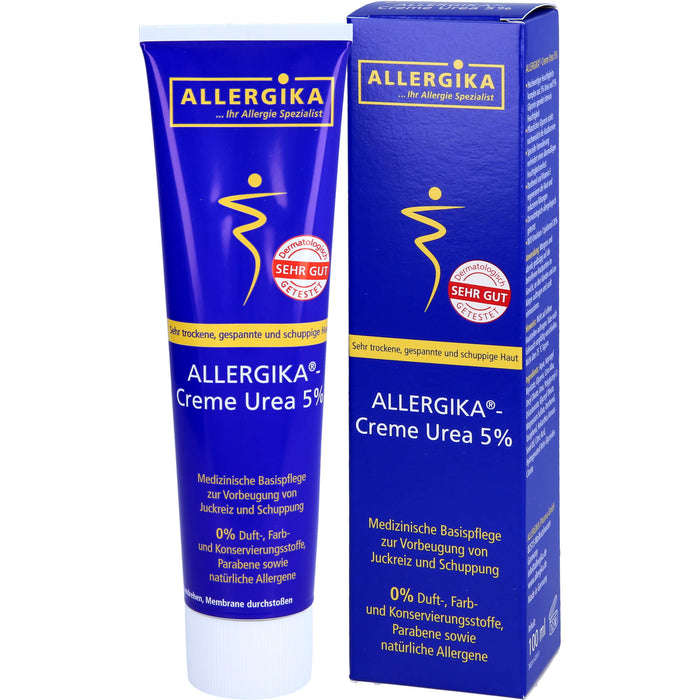 ALLERGIKA Creme Urea zur Vorbeugung von Juckreiz und Schuppung, 100 ml Crème