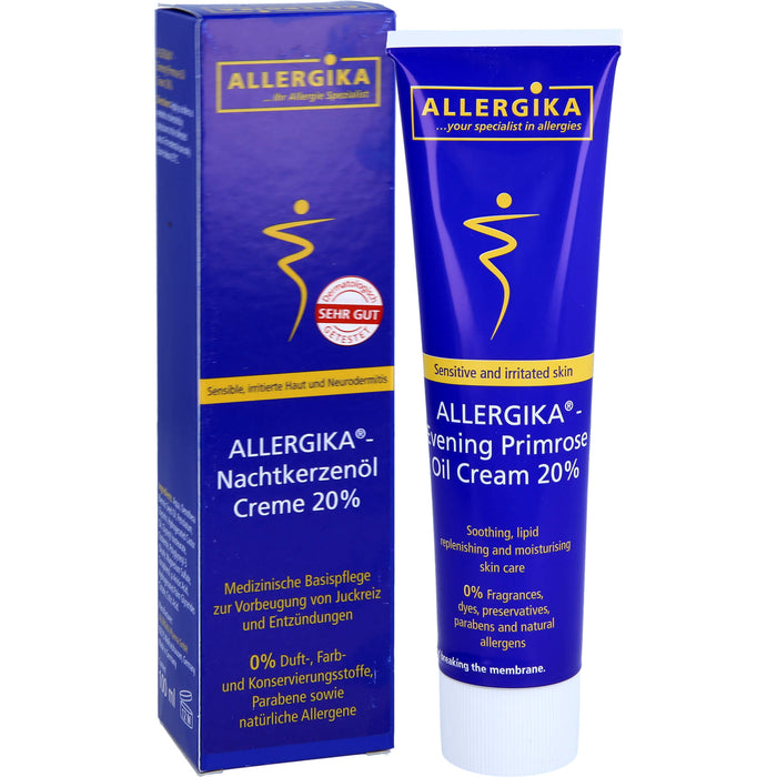 ALLERGIKA Nachtkerzenölcreme 20%, 100 ml Crème