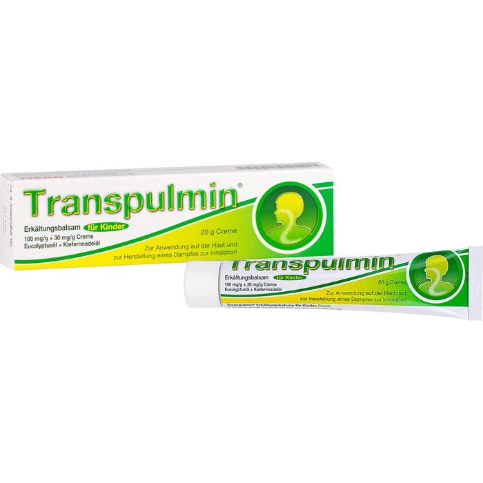 Transpulmin Erkältungsbalsam für Kinder, 20 g Crème