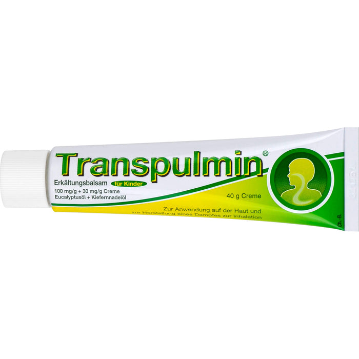 Transpulmin Erkältungsbalsam für Kinder, 40 g Cream