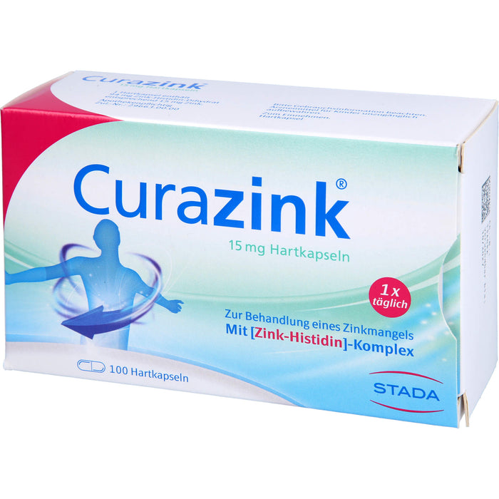 Curazink 15 mg Hartkapseln, 100 St. Kapseln