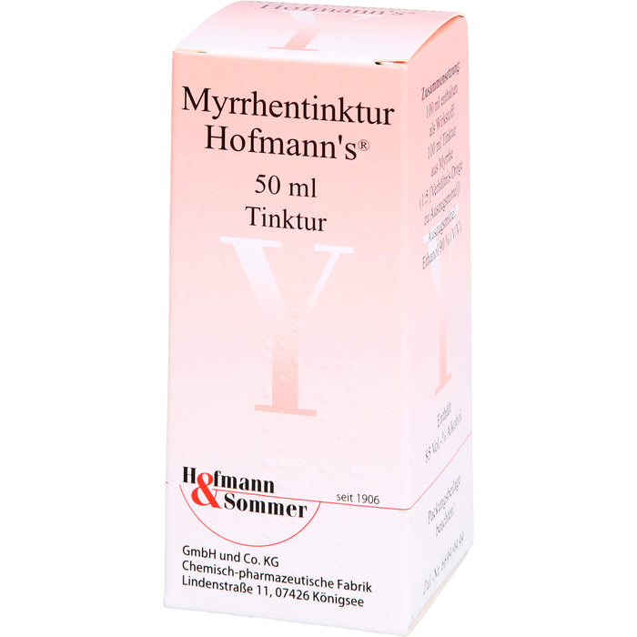 Myrrhentinktur Hofmann's Tinktur, 50 ml Solution