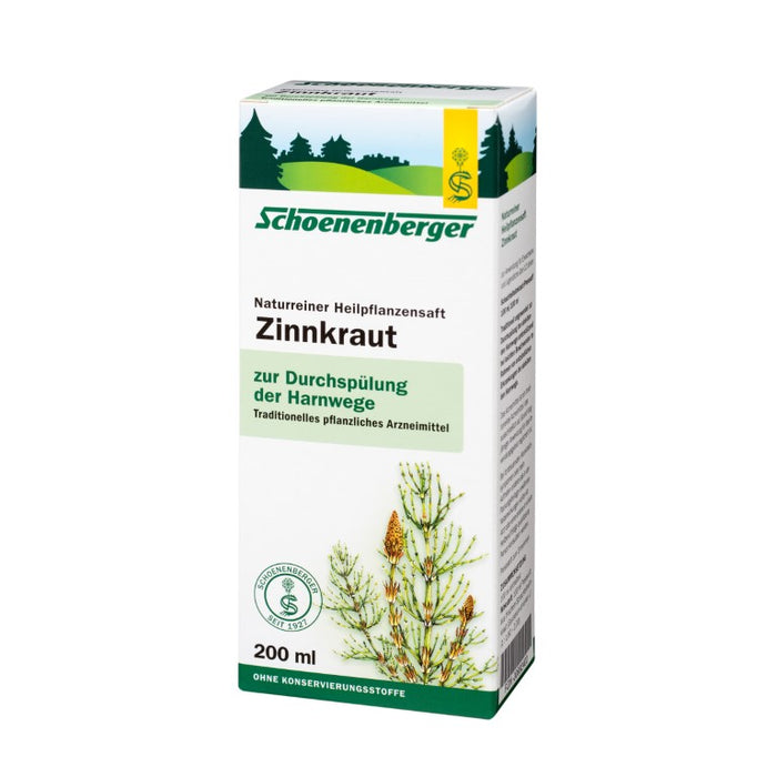 Schoenenberger Zinnkraut naturreiner Heilpflanzensaft, 200 ml Solution