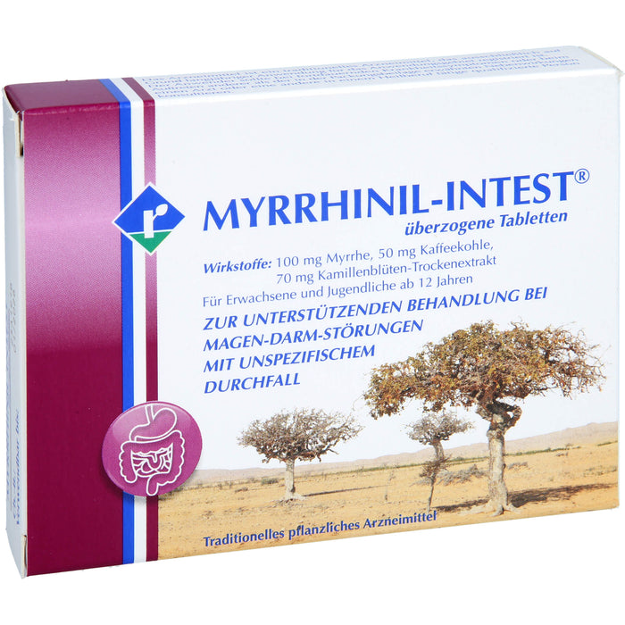 MYRRHINIL-INTEST überzogene Tabletten, 50 pcs. Tablets