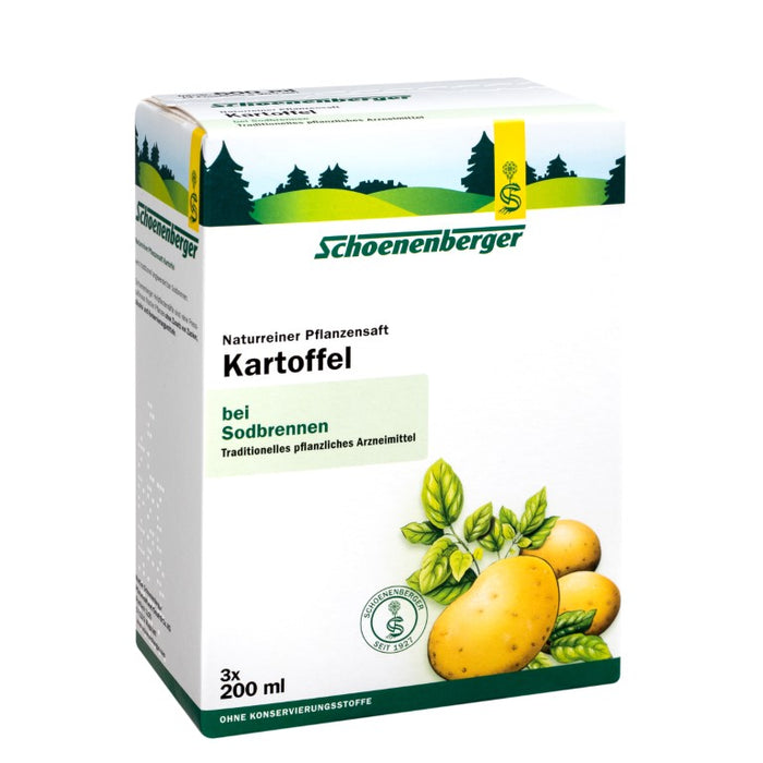 Schoenenberger Kartoffel naturreiner Pflanzensaft, 600 ml Lösung