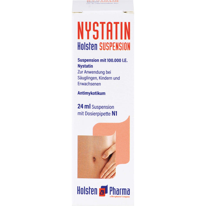 Nystatin Holsten Suspension Antimykotikum, 24 ml Lösung